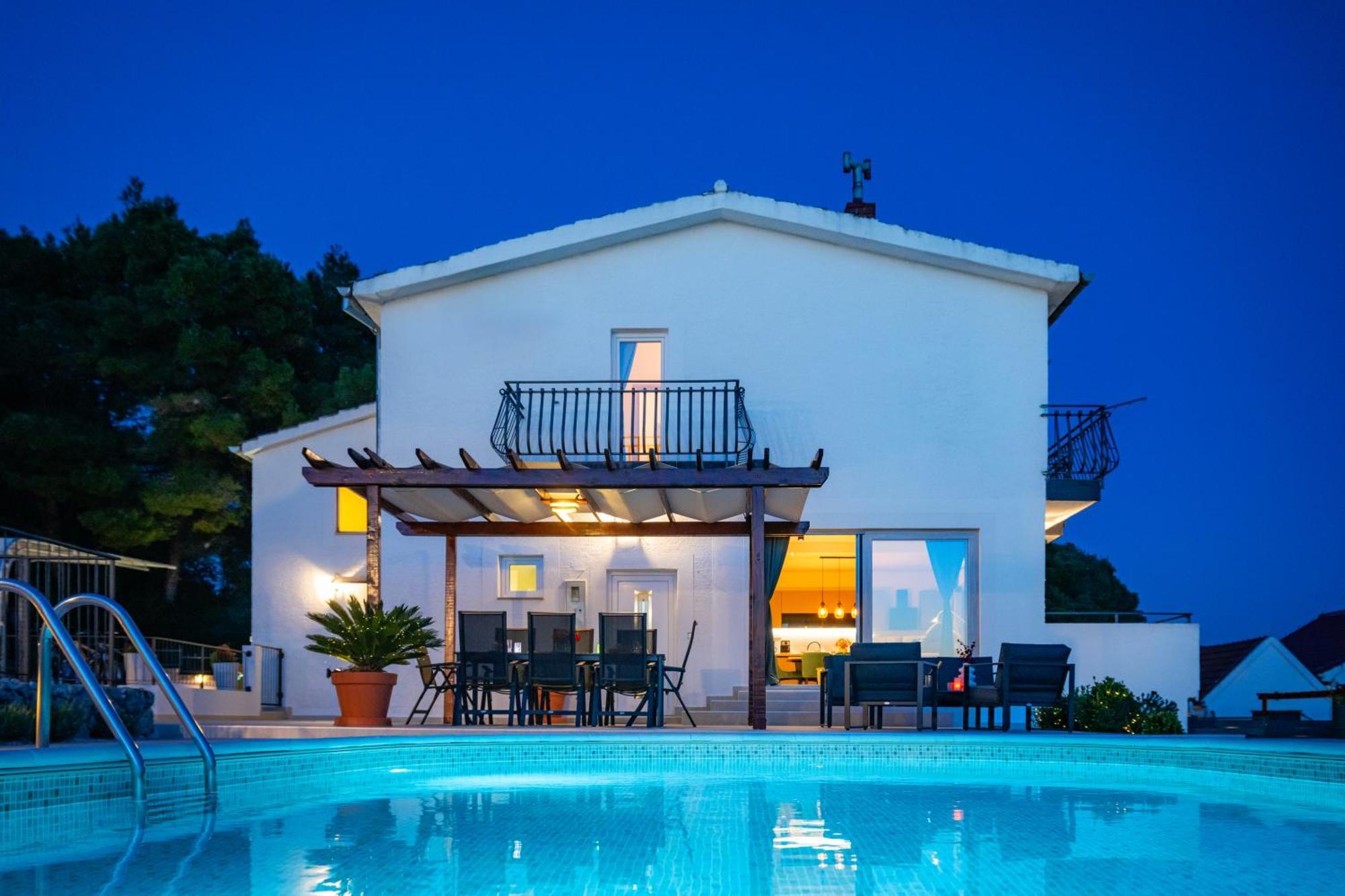 Villa Plenca - Heated Pool ! Sibenik Exterior photo