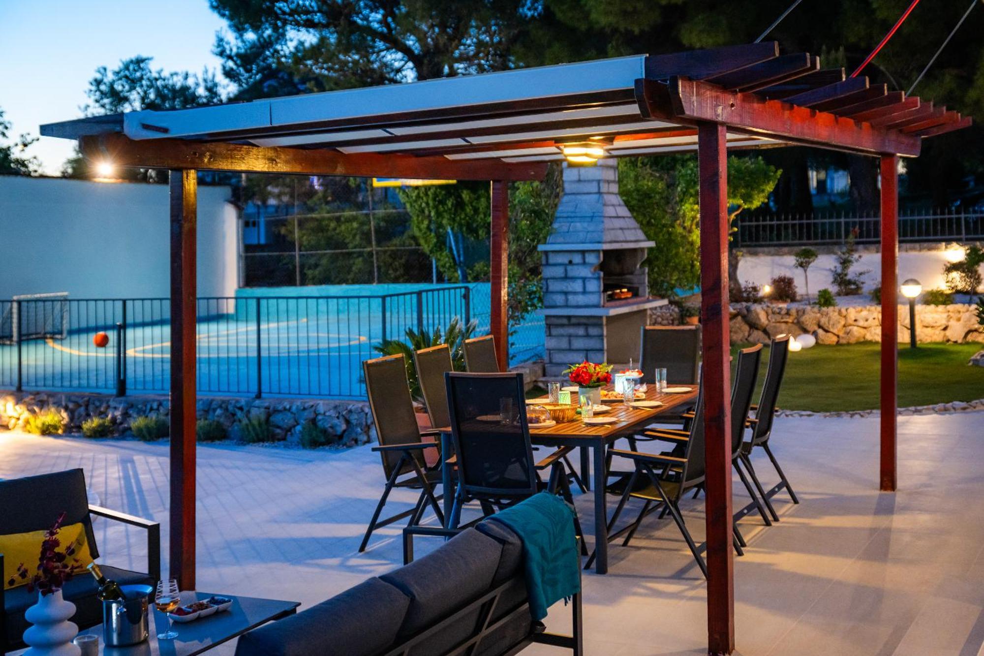 Villa Plenca - Heated Pool ! Sibenik Exterior photo