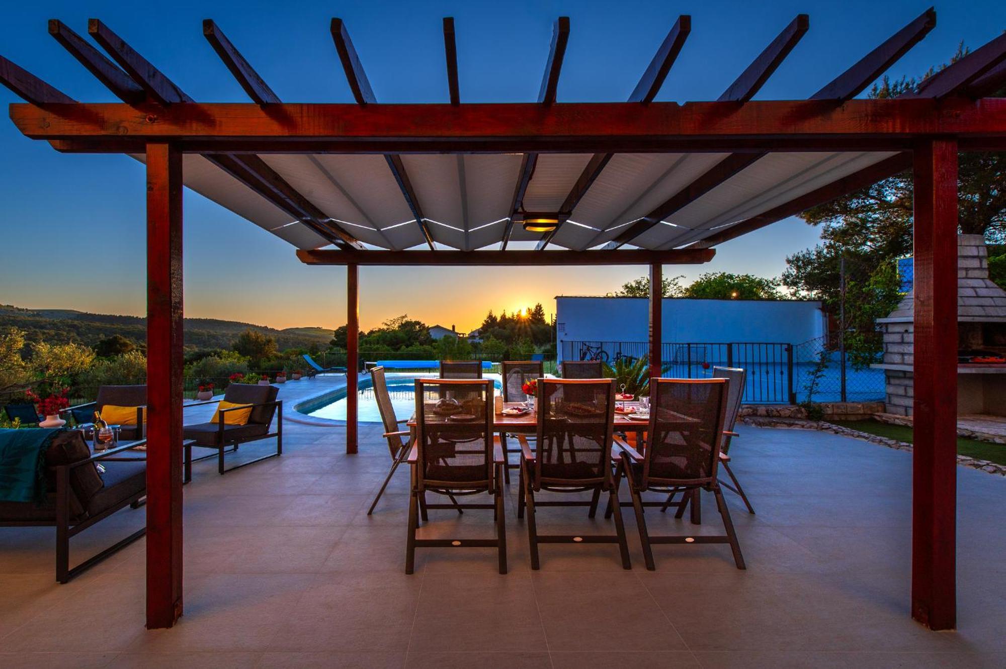 Villa Plenca - Heated Pool ! Sibenik Exterior photo