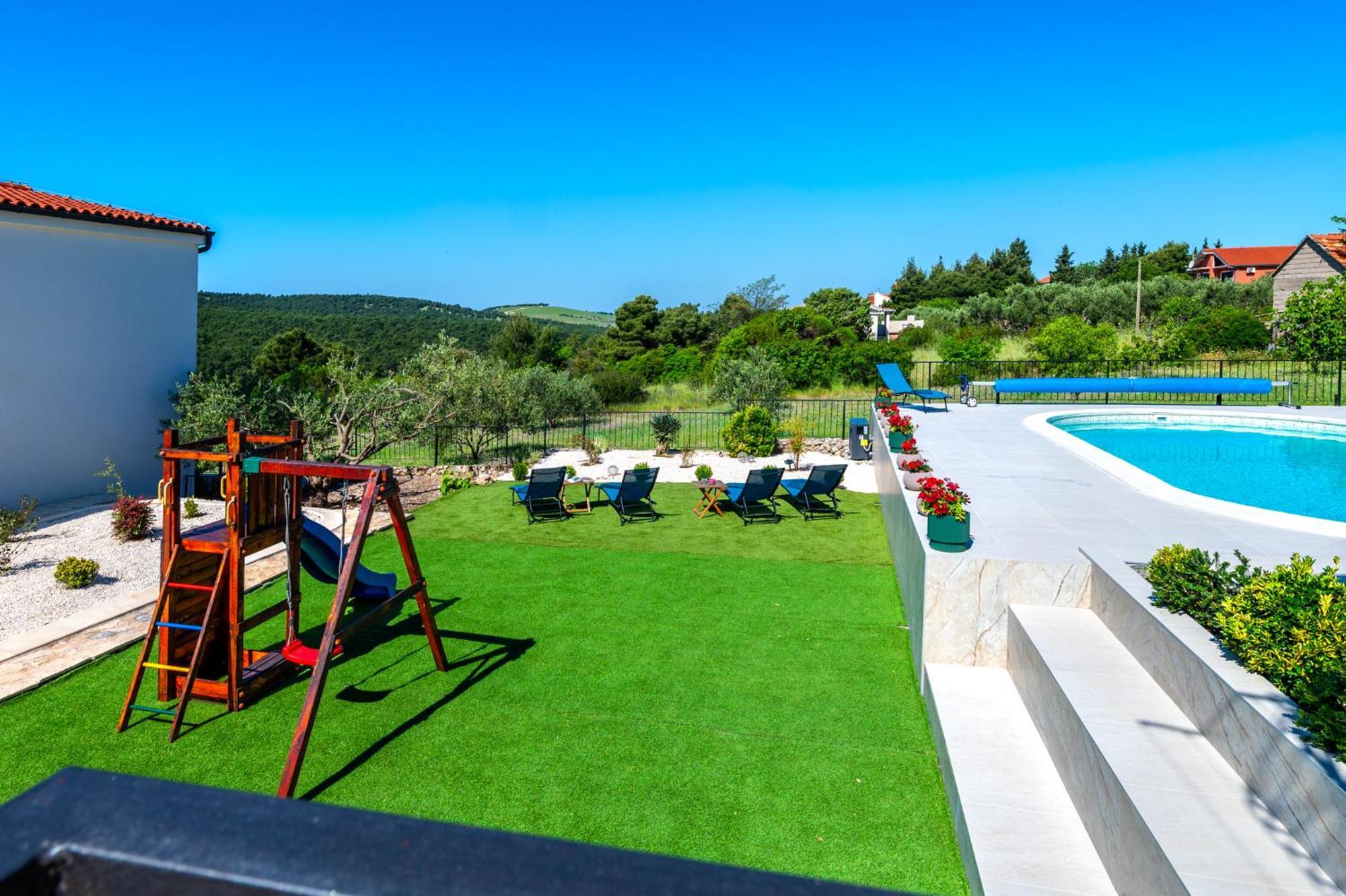 Villa Plenca - Heated Pool ! Sibenik Exterior photo